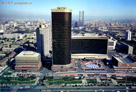 中國國際貿(mào)易中心 鳥瞰北京圖 首都風(fēng)光圖庫 壯觀 獨(dú)立 摩天樓